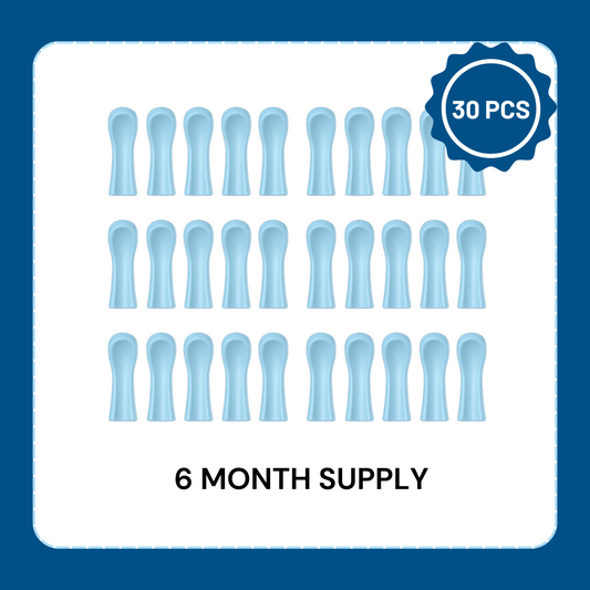ClearEar™ Silicone Replacement Tips - 6 Month Supply