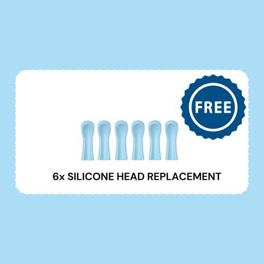 ClearEar™ Silicone Replacement Tips (6-Pack)